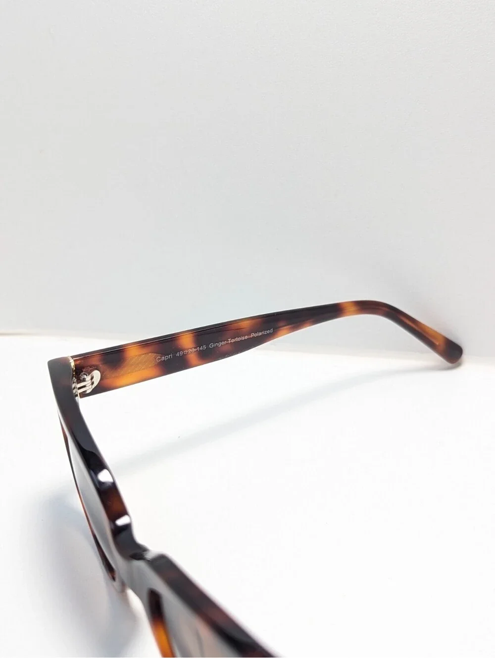 Quince Capri Brown Polarized Tortoiseshell Cat Eye Women’s Sunglasses 49-20-145